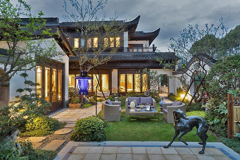 別墅庭院花園滅蚊燈，室內(nèi)室外便攜式滅蚊器